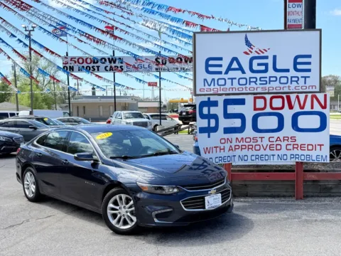 Photos of 2017 CHEVROLET MALIBU HYBRID for sale in Hobart, IN at Eagle Motorsport Used Car Dealer Bad Credit Auto Finance Northwest Indiana