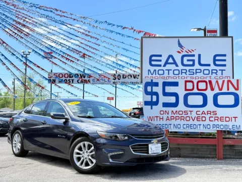 Blue 2017 CHEVROLET MALIBU HYBRID for sale in Hobart, IN