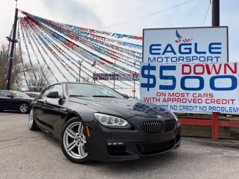 More photos of 2015 BMW 650 XI GRAN COUPE at Eagle Motorsport Used Car Dealer Bad Credit Auto Finance Northwest Indiana, IN