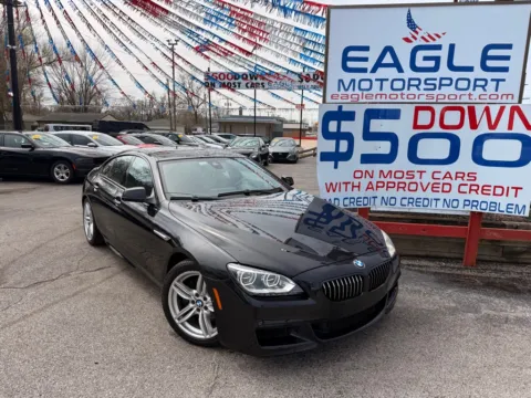 Another view of 2015 BMW 650 XI GRAN COUPE for sale in Hobart, IN at Eagle Motorsport Used Car Dealer Bad Credit Auto Finance Northwest Indiana