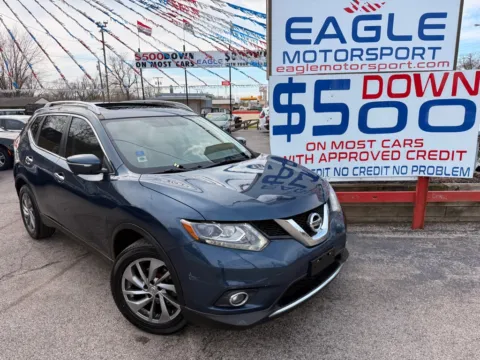 Another view of 2015 NISSAN ROGUE S for sale in Hobart, IN at Eagle Motorsport Used Car Dealer Bad Credit Auto Finance Northwest Indiana