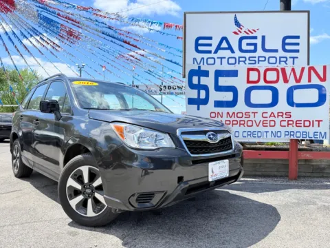 More photos of 2016 SUBARU FORESTER 2.5I at Eagle Motorsport Used Car Dealer Bad Credit Auto Finance Northwest Indiana, IN