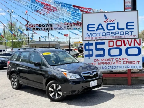 Photos of 2016 SUBARU FORESTER 2.5I for sale in Hobart, IN at Eagle Motorsport Used Car Dealer Bad Credit Auto Finance Northwest Indiana