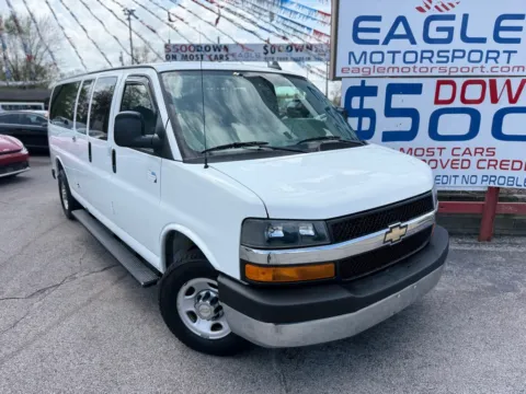 Another view of 2016 CHEVROLET EXPRESS G3500 LT for sale in Hobart, IN at Eagle Motorsport Used Car Dealer Bad Credit Auto Finance Northwest Indiana