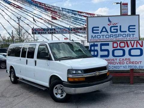 Photos of 2016 CHEVROLET EXPRESS G3500 LT for sale in Hobart, IN at Eagle Motorsport Used Car Dealer Bad Credit Auto Finance Northwest Indiana