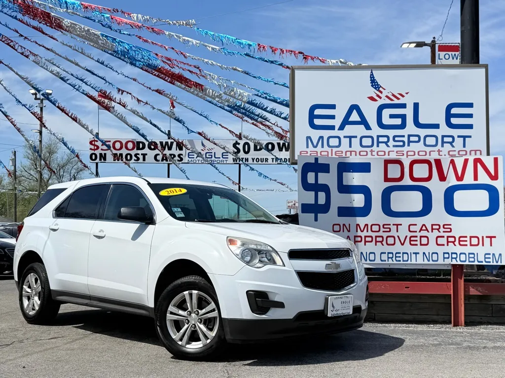 2014 CHEVROLET EQUINOX LS for sale in Hobart, IN