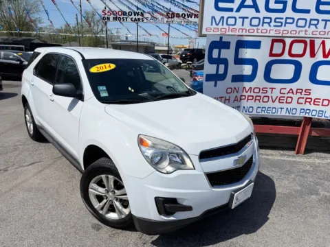 More photos of 2014 CHEVROLET EQUINOX LS at Eagle Motorsport Used Car Dealer Bad Credit Auto Finance Northwest Indiana, IN