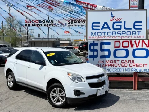 Another view of 2014 CHEVROLET EQUINOX LS for sale in Hobart, IN at Eagle Motorsport Used Car Dealer Bad Credit Auto Finance Northwest Indiana