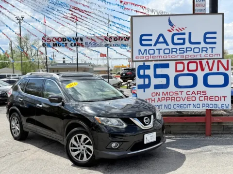 Photos of 2014 NISSAN ROGUE S for sale in Hobart, IN at Eagle Motorsport Used Car Dealer Bad Credit Auto Finance Northwest Indiana