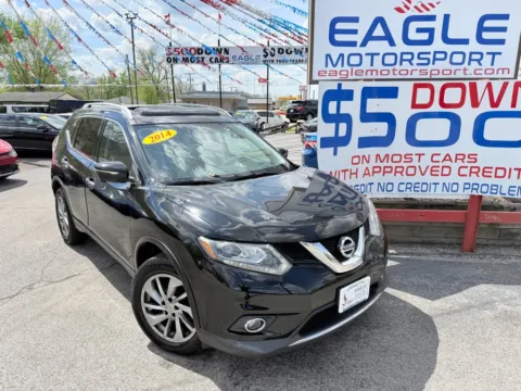 Another view of 2014 NISSAN ROGUE S for sale in Hobart, IN at Eagle Motorsport Used Car Dealer Bad Credit Auto Finance Northwest Indiana