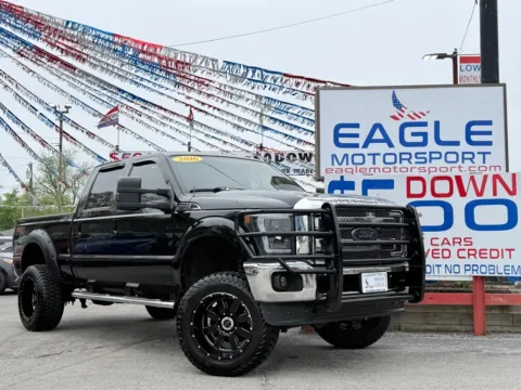 Black 2016 FORD F250 SUPER DUTY for sale in Hobart, IN