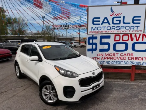 Another view of 2018 KIA SPORTAGE LX for sale in Hobart, IN at Eagle Motorsport Used Car Dealer Bad Credit Auto Finance Northwest Indiana