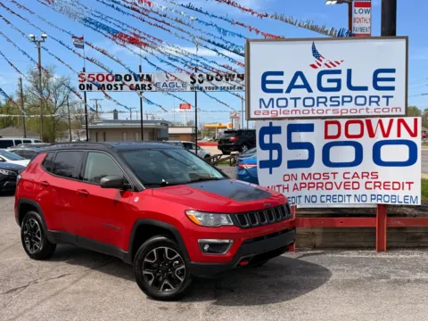 Photos of 2018 JEEP COMPASS TRAILHAWK for sale in Hobart, IN at Eagle Motorsport Used Car Dealer Bad Credit Auto Finance Northwest Indiana