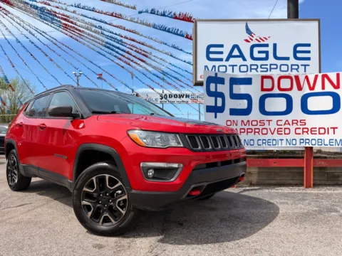 More photos of 2018 JEEP COMPASS TRAILHAWK at Eagle Motorsport Used Car Dealer Bad Credit Auto Finance Northwest Indiana, IN