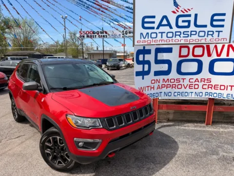 Another view of 2018 JEEP COMPASS TRAILHAWK for sale in Hobart, IN at Eagle Motorsport Used Car Dealer Bad Credit Auto Finance Northwest Indiana