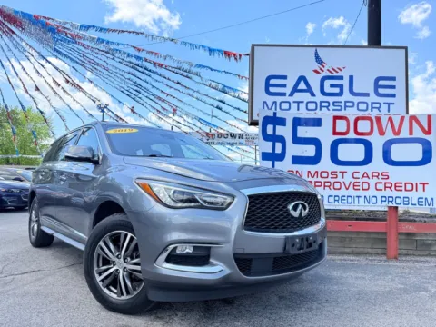More photos of 2019 INFINITI QX60 LUXE at Eagle Motorsport Used Car Dealer Bad Credit Auto Finance Northwest Indiana, IN