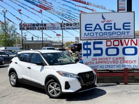 White 2023 NISSAN KICKS for sale in Hobart, IN