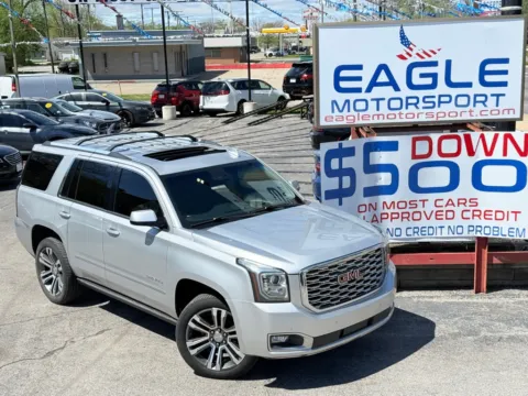 Photos of 2018 GMC YUKON DENALI for sale in Hobart, IN at Eagle Motorsport Used Car Dealer Bad Credit Auto Finance Northwest Indiana
