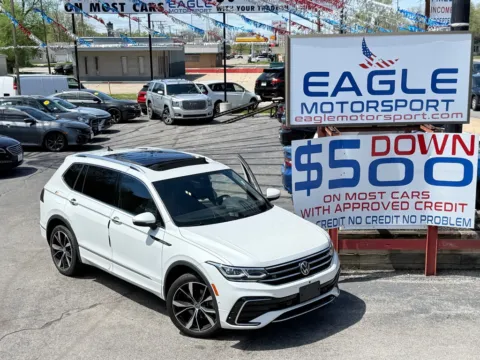 Another view of 2022 VOLKSWAGEN TIGUAN SEL R-LINE for sale in Hobart, IN at Eagle Motorsport Used Car Dealer Bad Credit Auto Finance Northwest Indiana