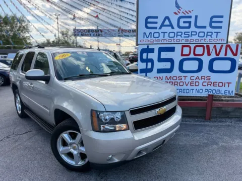 Another view of 2007 CHEVROLET TAHOE 1500 for sale in Hobart, IN at Eagle Motorsport Used Car Dealer Bad Credit Auto Finance Northwest Indiana