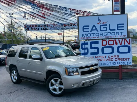 Photos of 2007 CHEVROLET TAHOE 1500 for sale in Hobart, IN at Eagle Motorsport Used Car Dealer Bad Credit Auto Finance Northwest Indiana