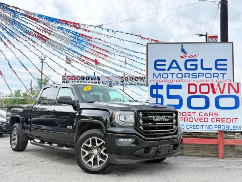 Black 2018 GMC SIERRA 1500 SLT for sale in Hobart, IN