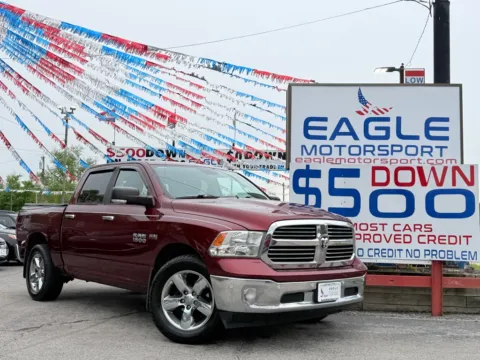 Red 2017 RAM 1500 SLT for sale in Hobart, IN