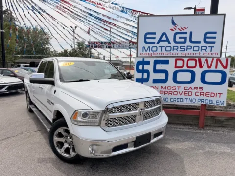 Another view of 2015 RAM 1500 LARAMIE for sale in Hobart, IN at Eagle Motorsport Used Car Dealer Bad Credit Auto Finance Northwest Indiana
