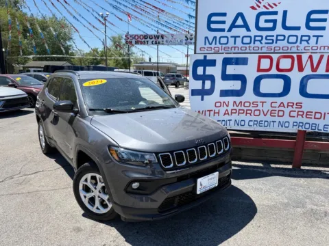 More photos of 2024 JEEP COMPASS LATITUDE at Eagle Motorsport Used Car Dealer Bad Credit Auto Finance Northwest Indiana, IN