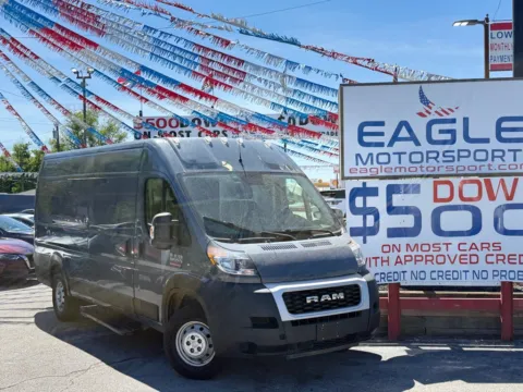 Photos of 2021 RAM PROMASTER 3500 3500 HIGH for sale in Hobart, IN at Eagle Motorsport Used Car Dealer Bad Credit Auto Finance Northwest Indiana