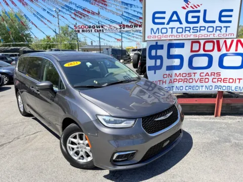 Another view of 2023 CHRYSLER PACIFICA TOURING L for sale in Hobart, IN at Eagle Motorsport Used Car Dealer Bad Credit Auto Finance Northwest Indiana