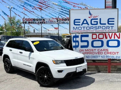 Another view of 2021 JEEP GRAND CHEROKEE LAREDO for sale in Hobart, IN at Eagle Motorsport Used Car Dealer Bad Credit Auto Finance Northwest Indiana