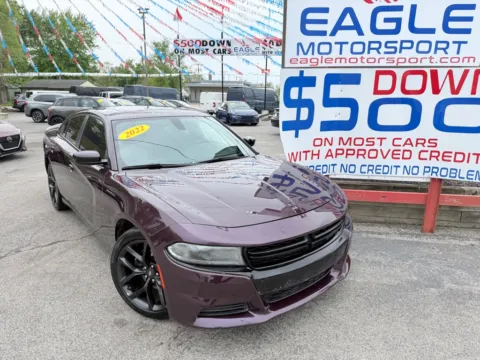 Another view of 2022 DODGE CHARGER SXT for sale in Hobart, IN at Eagle Motorsport Used Car Dealer Bad Credit Auto Finance Northwest Indiana