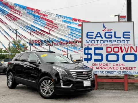 Black 2017 CADILLAC XT5 LUXURY for sale in Hobart, IN