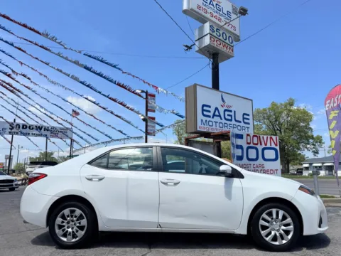 More photos of 2014 TOYOTA COROLLA L at Eagle Motorsport Used Car Dealer Bad Credit Auto Finance Northwest Indiana, IN