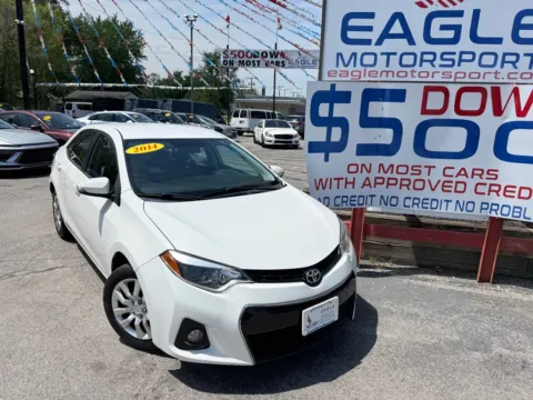 Another view of 2014 TOYOTA COROLLA L for sale in Hobart, IN at Eagle Motorsport Used Car Dealer Bad Credit Auto Finance Northwest Indiana