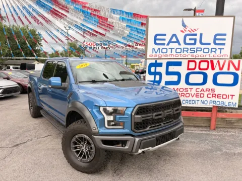 Another view of 2019 FORD F-150 RAPTOR for sale in Hobart, IN at Eagle Motorsport Used Car Dealer Bad Credit Auto Finance Northwest Indiana