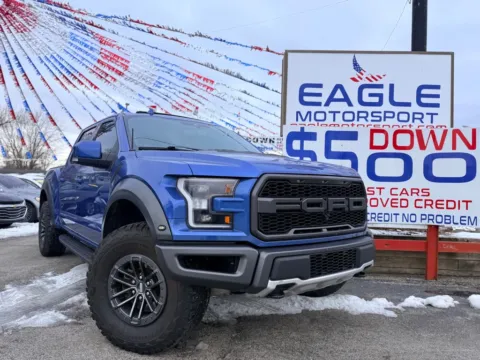 More photos of 2019 FORD F-150 RAPTOR at Eagle Motorsport Used Car Dealer Bad Credit Auto Finance Northwest Indiana, IN