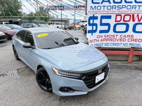 Another view of 2021 HONDA ACCORD SPORT SPECIAL EDITION for sale in Hobart, IN at Eagle Motorsport Used Car Dealer Bad Credit Auto Finance Northwest Indiana