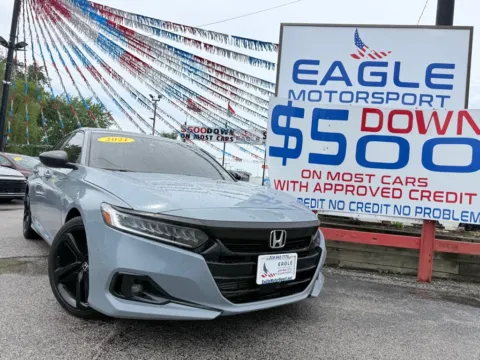 More photos of 2021 HONDA ACCORD SPORT SPECIAL EDITION at Eagle Motorsport Used Car Dealer Bad Credit Auto Finance Northwest Indiana, IN