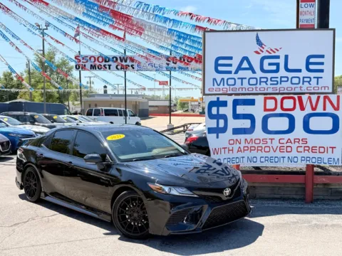 Photos of 2021 TOYOTA CAMRY TRD for sale in Hobart, IN at Eagle Motorsport Used Car Dealer Bad Credit Auto Finance Northwest Indiana