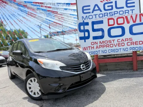 Another view of 2015 NISSAN VERSA NOTE S for sale in Hobart, IN at Eagle Motorsport Used Car Dealer Bad Credit Auto Finance Northwest Indiana