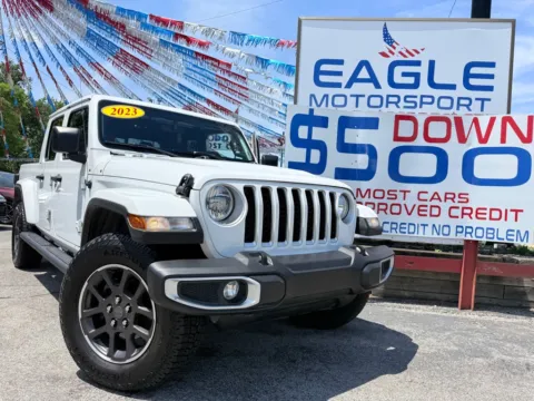 More photos of 2023 JEEP GLADIATOR OVERLAND at Eagle Motorsport Used Car Dealer Bad Credit Auto Finance Northwest Indiana, IN