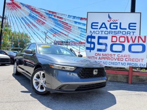 More photos of 2024 HONDA ACCORD LX at Eagle Motorsport Used Car Dealer Bad Credit Auto Finance Northwest Indiana, IN