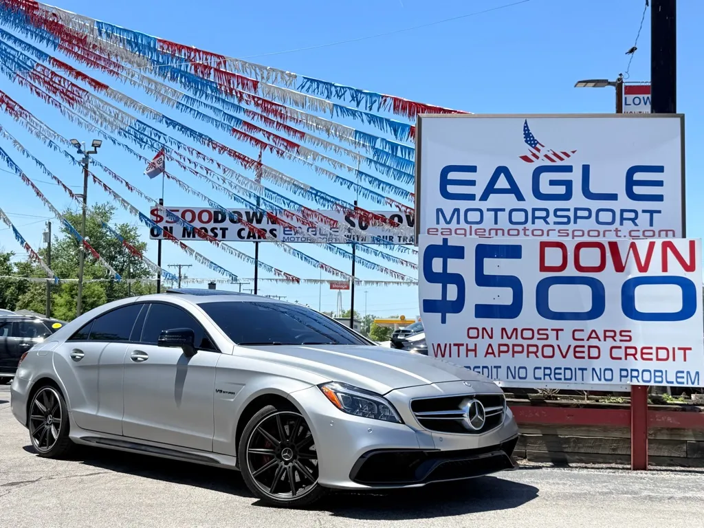 White 2016 MERCEDES-BENZ CLS AMG CLS 63 S for sale in Hobart, IN