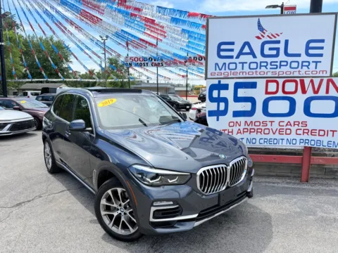 Another view of 2019 BMW X5 XDRIVE40I for sale in Hobart, IN at Eagle Motorsport Used Car Dealer Bad Credit Auto Finance Northwest Indiana