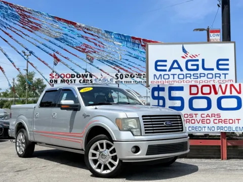 Gray 2011 FORD F-150 SUPERCREW for sale in Hobart, IN