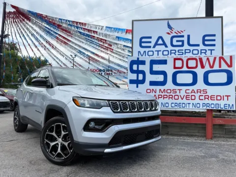More photos of 2024 JEEP COMPASS LIMITED at Eagle Motorsport Used Car Dealer Bad Credit Auto Finance Northwest Indiana, IN