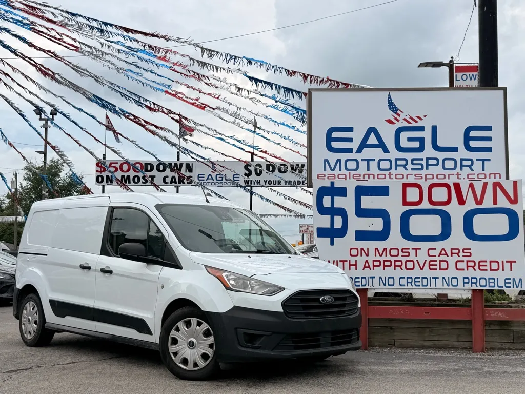 White 2020 FORD TRANSIT CONNECT XL for sale in Hobart, IN