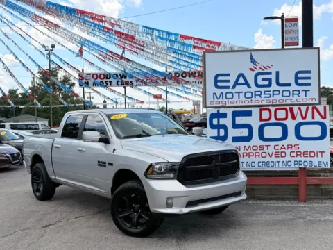 Photos of 2017 RAM 1500 SPORT for sale in Hobart, IN at Eagle Motorsport Used Car Dealer Bad Credit Auto Finance Northwest Indiana